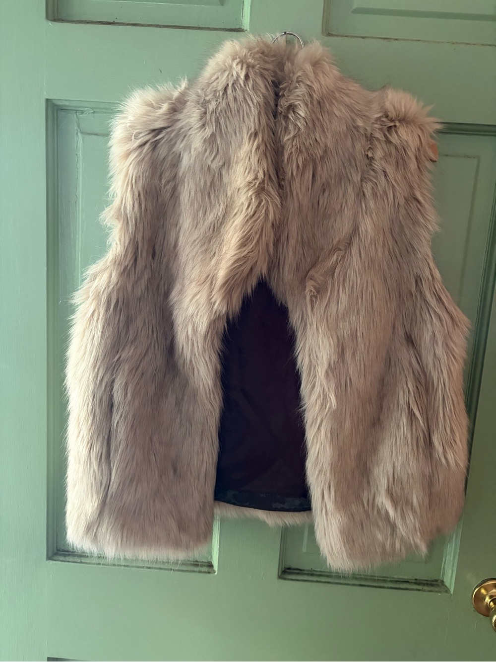 Denim and Supply Faux Fur Vest s small